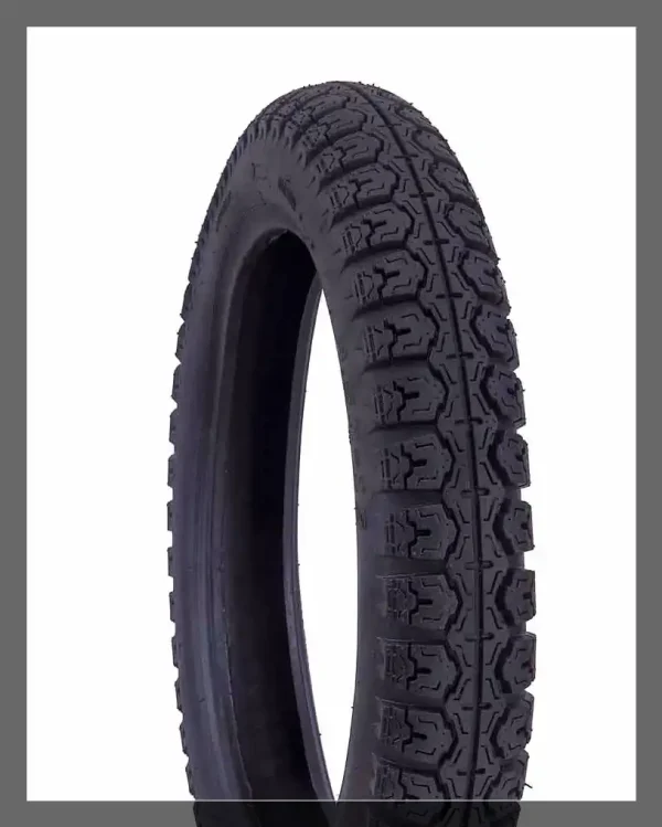 Emark-Approved High Indurace Motorcycle Tires 2.50-17 TT/TL-Tread Design for Hard Nomal Road Motocycle, Enduro & Hard Pack Terrain-J607