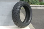 DOT-Approved Scooter Tires - Self-Cleaning Tread Design for Motocycle, 120/70-12 6PR TL Enduro & Hard Pack Terrain-J822