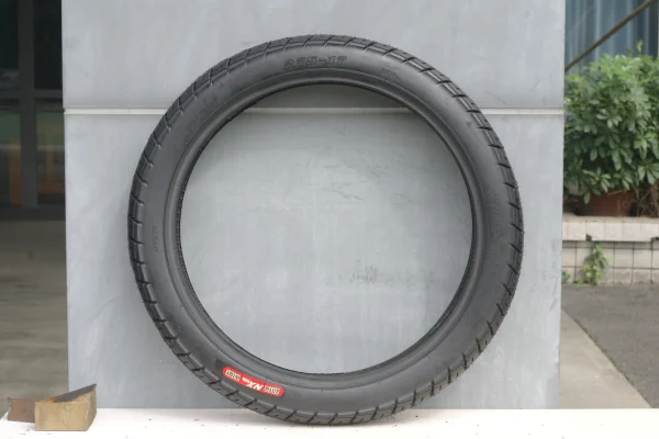 EMARK Approved Motorcycle Tires 2.75-17 TT/TL-Tread Design for Hard Nomal Road Motocycle, Enduro & Hard Pack Terrain-J606