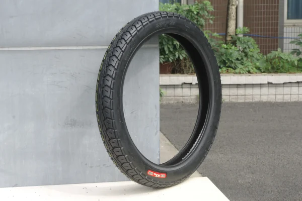 EMARK Approved Motorcycle Tires 2.75-17 TT/TL-Tread Design for Hard Nomal Road Motocycle, Enduro & Hard Pack Terrain-J606