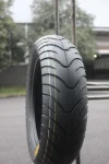 DOT-Approved Scooter Tires - Self-Cleaning Tread Design for Motocycle, 120/70-12 6PR TL Enduro & Hard Pack Terrain-J822