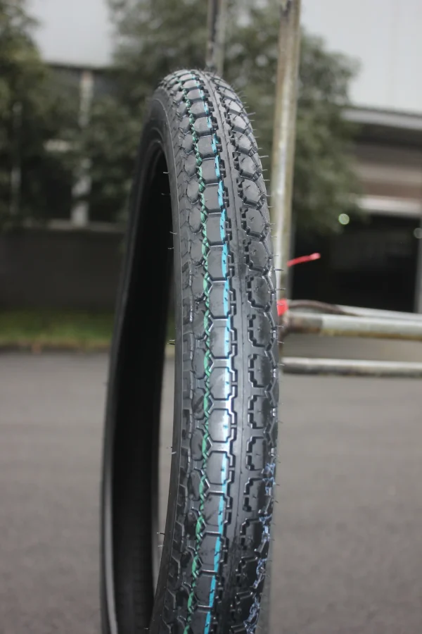 High-Performance Motorcycle Tires 2.25-17 TT/TL - Dual Compound Racing Slick & Deep Groove Design for Superior Grip & Stability-J603