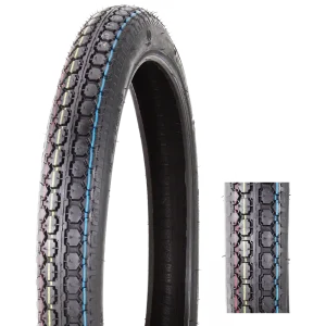 High-Performance Motorcycle Tires 2.25-17 TT/TL - Dual Compound Racing Slick & Deep Groove Design for Superior Grip & Stability-J603