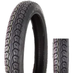 EMARK Approved Motorcycle Tires 2.75-17 TT/TL-Tread Design for Hard Nomal Road Motocycle, Enduro & Hard Pack Terrain-J606