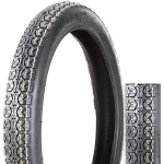 Emark-Approved High Indurace Motorcycle Tires 2.50-17 TT/TL-Tread Design for Hard Nomal Road Motocycle, Enduro & Hard Pack Terrain-J607