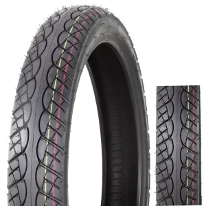 Adventure Motorcycle Tire 70/90-17 TT/TL- Reinforced Sidewall & Advanced Tread Pattern for Maximum Mileage & Comfort-J611