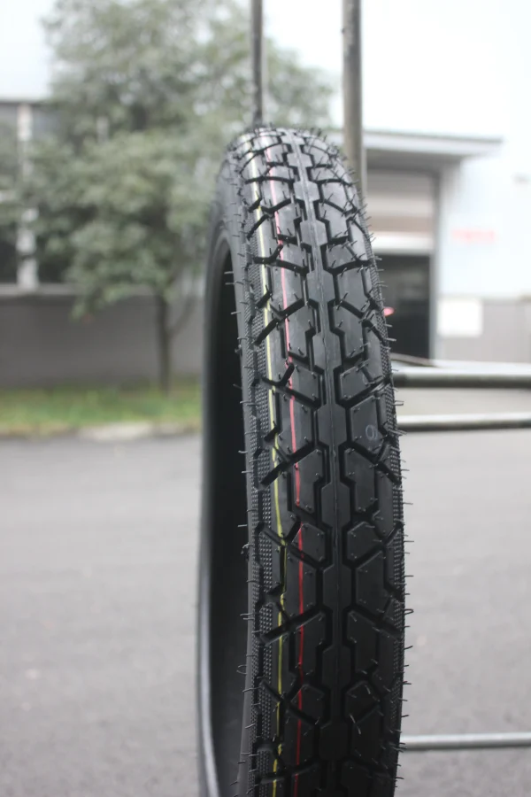 CCC Factory Motorcycle Tire 3.25-18 - TT/TL 6PR 8PR High Rubber Percentage Cheap Tire For Wholesell -J817