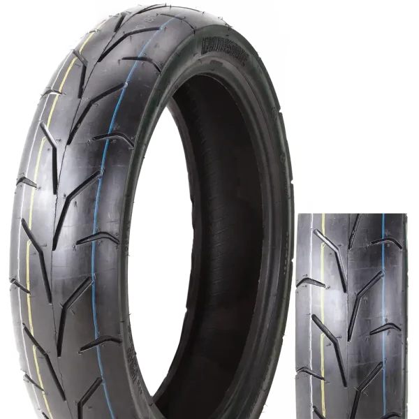 E4 Certified Scooter Tire ISO9001 Factory 100/80-14 Tubeless Tyre 4PR/6PR TL For Scooter Electric-J637