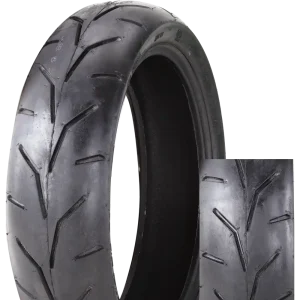 Enhanced Scooter Tire ISO9001 Factory 140/70-14 Tubeless Tyre 6PR TL For Scooter Electric-J638