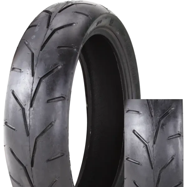 Enhanced Scooter Tire ISO9001 Factory 140/70-14 Tubeless Tyre 6PR TL For Scooter Electric-J638