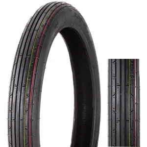 Front Tire 2.50-17 ISO9001 Factory Tube Tyre 4PR TT For Street Road OEM-J639