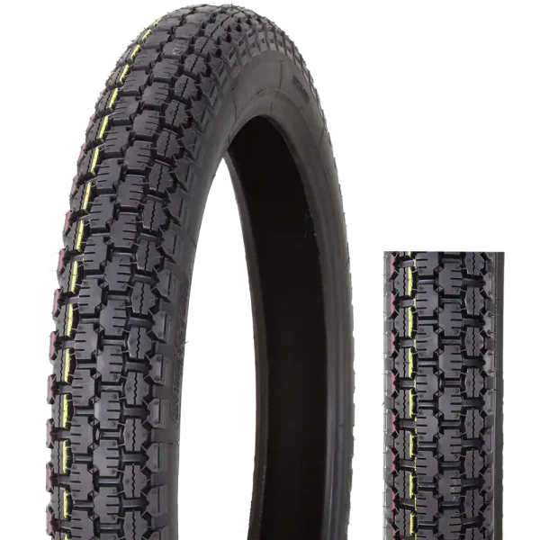 Rear Tire 2.75-17 ISO9001 Factory Tube Tyre 6PR TT For Street Road OEM-J640