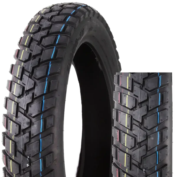 Off-Road Motorcycle Tire 110/80-17 For ISO9001 Factory  4PR TL Sport OEM Brand-J651