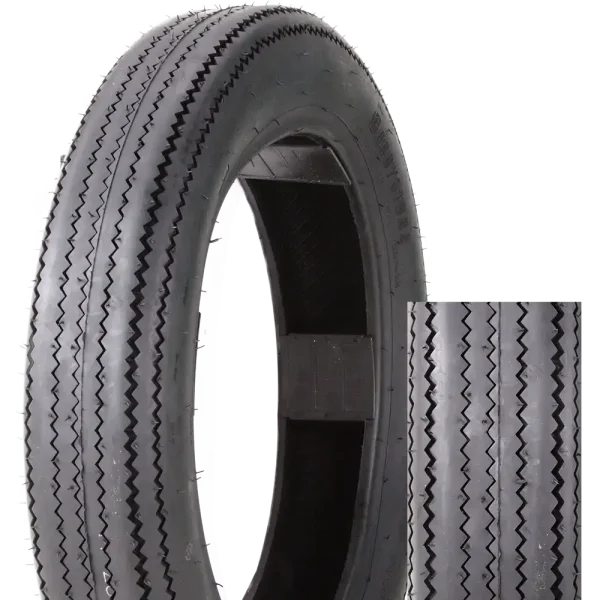Competitive Factory Supply OEM Quality Motorcycle Tyre 17 Inch 4.00-17  4PR TT Tube Type Hot Selling -J669