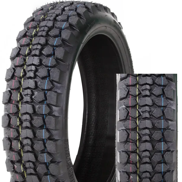 E4 Proved Motorcycle Tire Manufacturer Supply OEM Quality 110/80-13 4PRTT/6PRTT Tube Tyre High Quality Off-Road -J671