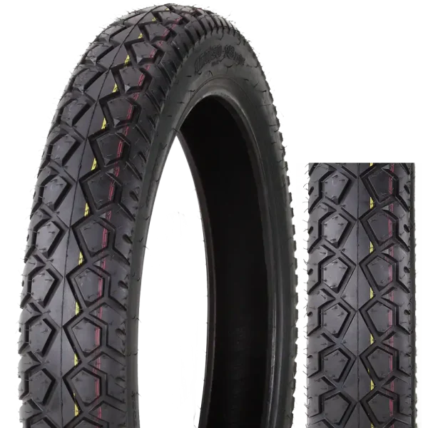 Anti-Slip Carrystone Tire 100/90-18 - 6PR TT/TL With E4 Certified For 150CC 200CC 250CC 300CC Motorcycle Use -J813A