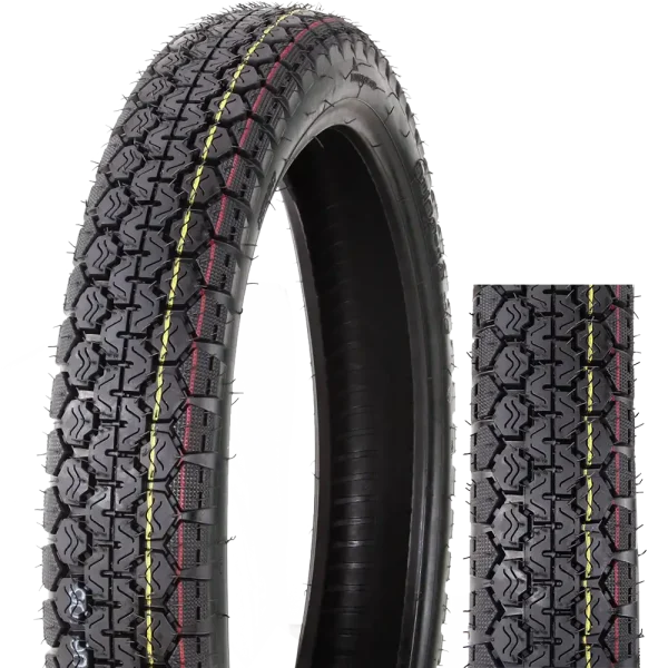 Brazil Hot Sell Tube Tire For Motorcycle 90/90-18 6PR TT Enhanced And Strong To Use With Inner Tube Popular Design-J818