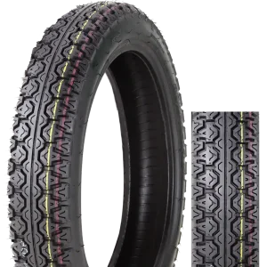 Brazil Hot Sell Tube Tire For Motorcycle 80/100-14 6PR TT Enhanced 6PR TT And Strong To Use With Inner Tube Popular Design-J827