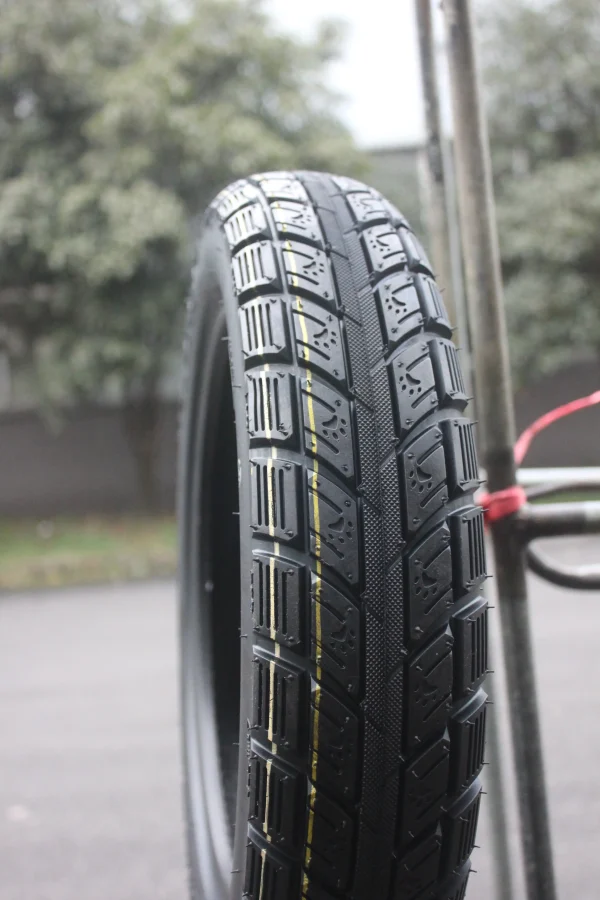 Electric Tire Heavy Carry 90/90-12 6PR TL  ISO9001 Electric Bike Use -J908