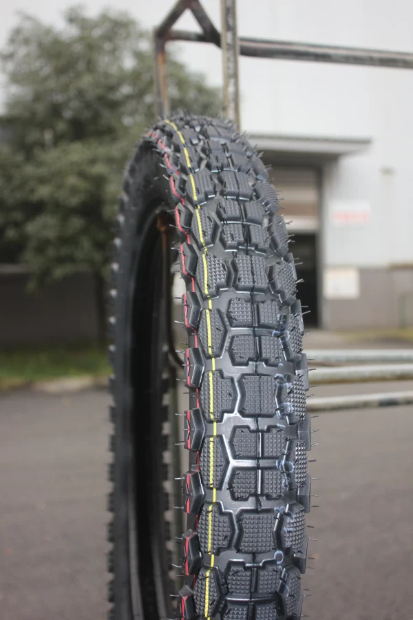 Anti-Slip Motorcycle Tire 3.00-18 - 6PR TT Sports Tire Stable and Suitable For Off-Road Two Wheel Motorcycle-J851