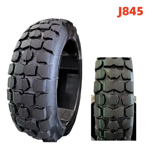 Big Scooter Tire Wide Section ISO9001 Factory 140/70-14 Tubeless Tyre 6PR TL For Special Model Electric Motor Use-J845