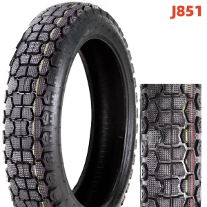 Anti-Slip Motorcycle Tire 3.00-18 - 6PR TT Sports Tire Stable and Suitable For Off-Road Two Wheel Motorcycle-J851