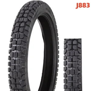 High Traction Dirt Bike Tire 3.00-18 8PR TL Carrystone Strong Carry Pneumatic Tyre For Wholesale -J883